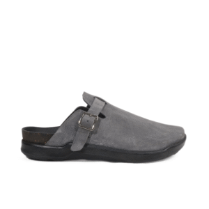 Modena leather loafers – Italian-style slip-on dress shoes for men in grey by Danny and Jones