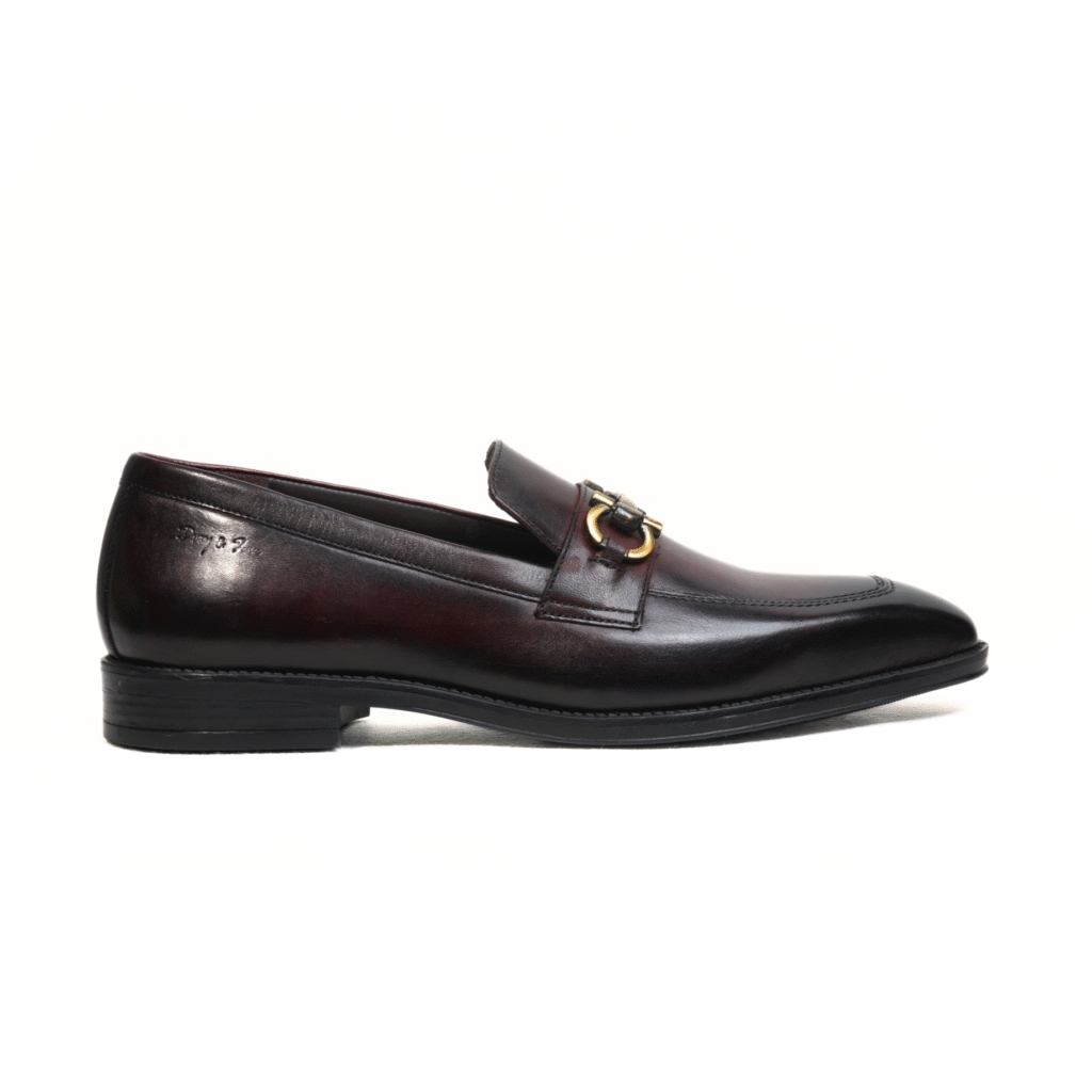 Verona bit loafers – men’s luxury leather slip-on shoes with metal bit by Danny and Jones
