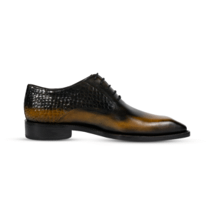 Danny & Jones patina welted Oxford shoes – men’s handcrafted formalwear.